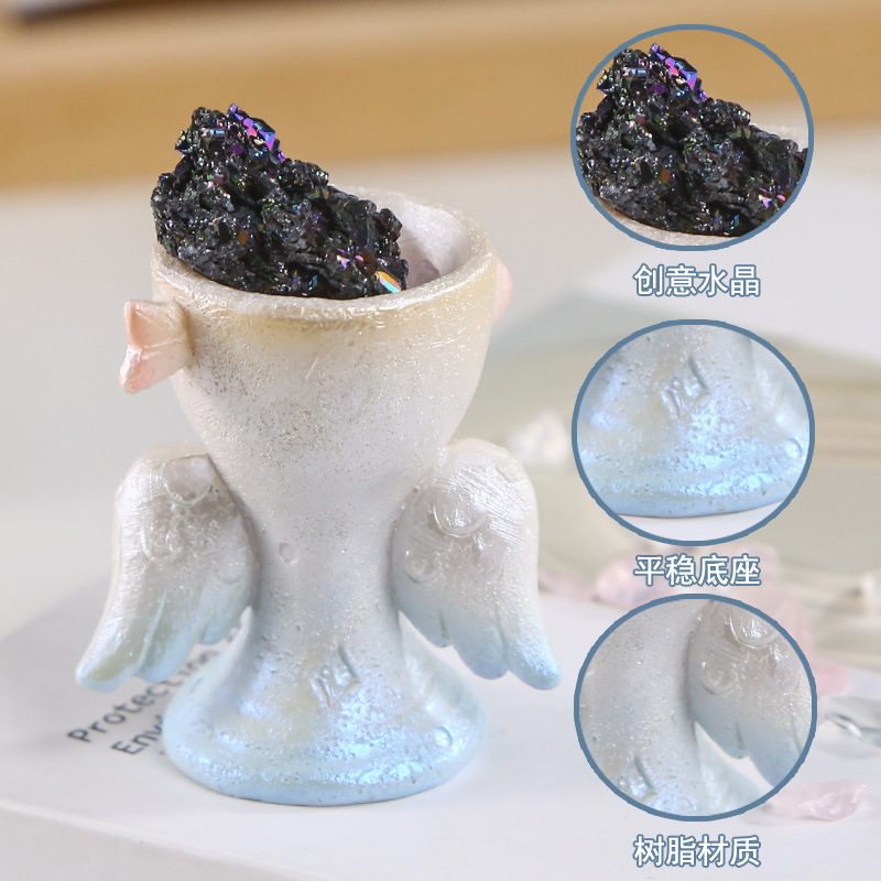12 星座 PAI クリスタルブラインドボックス樹脂フィギュアサプライズブラインドボックスかわいい装飾品オフィス装飾誕生日ギフト|undefined