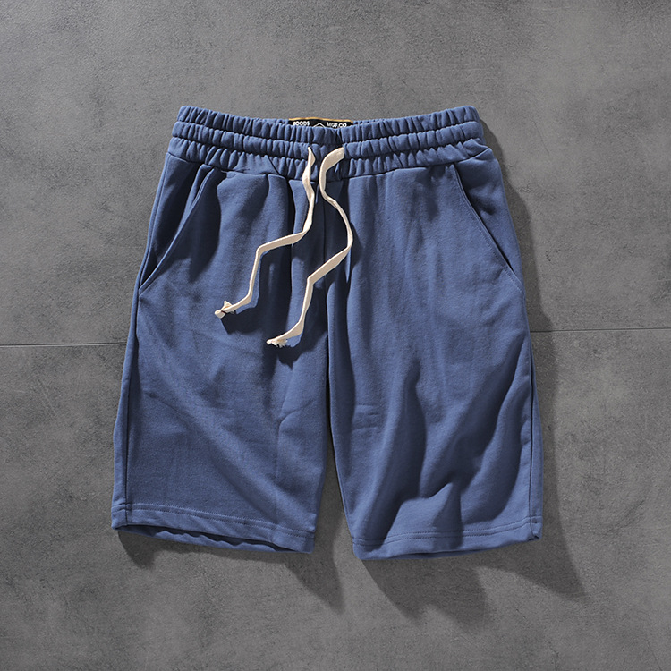 AIR and RAINBOW spring/summer American minimalist 100 solid-color wash men's casual pants five-point pants 1205 29 AIR and RAINBOW spring/summer American minimalist 100 solid-color wash men's casual pants five-point pants 1205 29