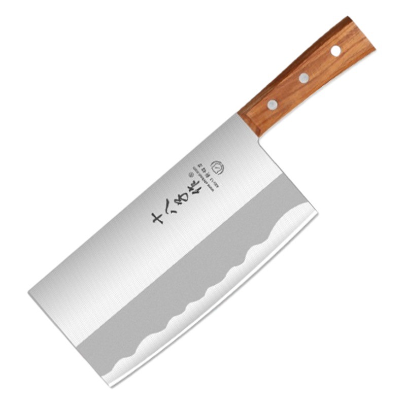 Yangjiang cuchillo de cocina de ocho semillas de acero inoxidable para el hogar de corte de doble propósito chef cocina especial cuchillo de corte libre de molienda