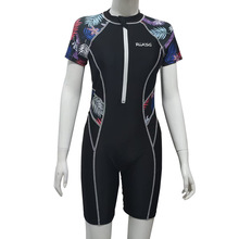 新款连体平角泳衣遮肚显瘦保守温泉连体泳衣女舒速干高弹泳衣批发