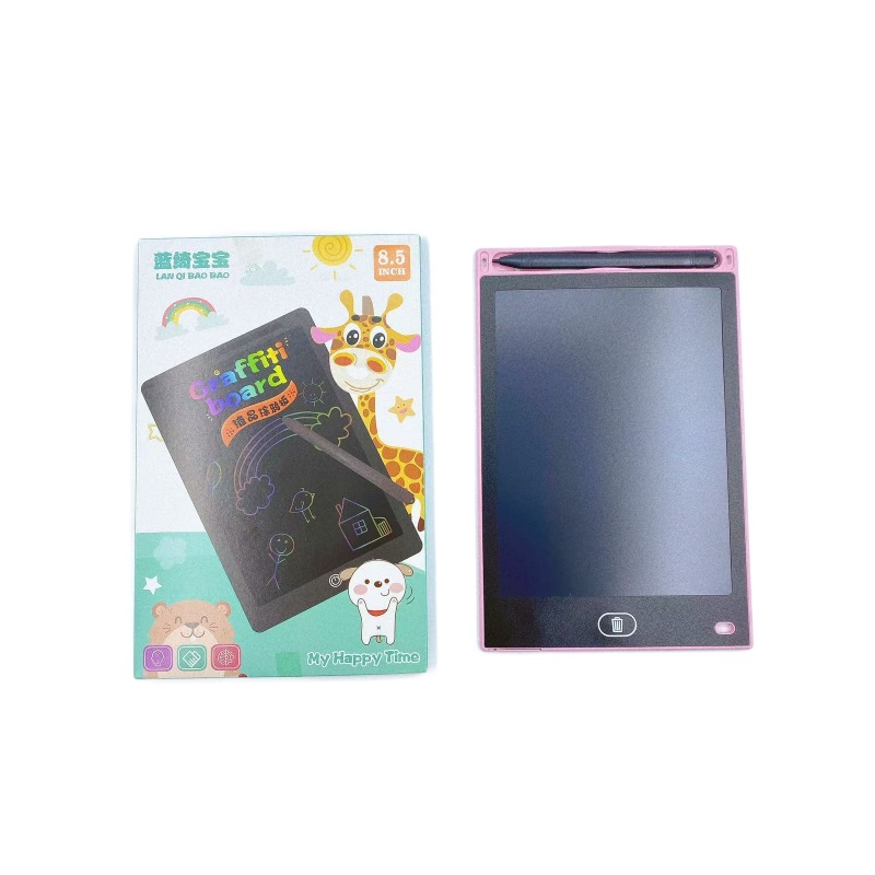 Tablero de graffiti LCD para niños de 8,5 pulgadas tablero de escritura puede eliminar tablero de pintura LCD para niños regalos tablero de pintura electrónica