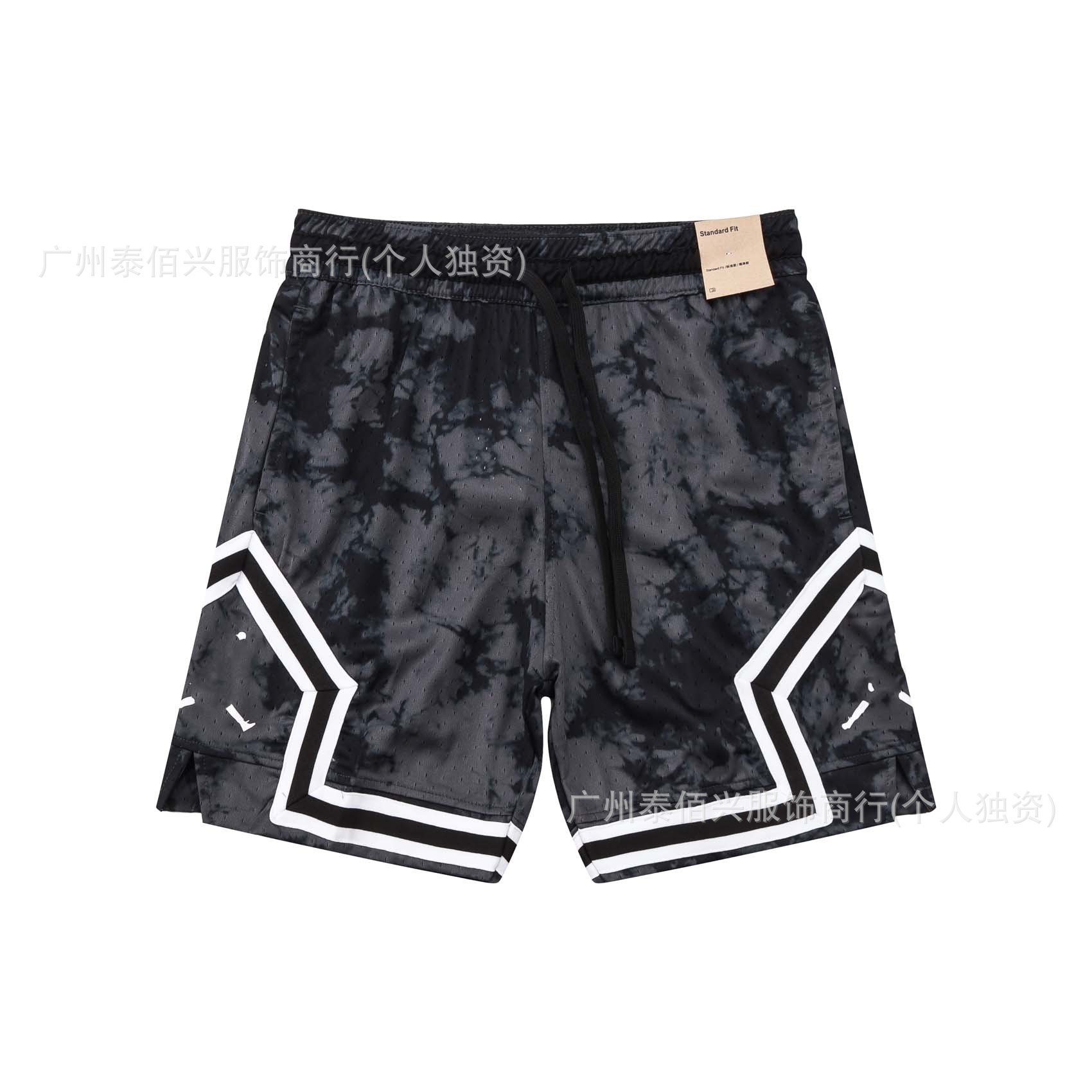 Nuevo estilo americano AJ trapecio moda transpirable deportes de secado rápido pantalones de cinco puntos pantalones de entrenamiento pantalones cortos de baloncesto pantalones cortos de futbol