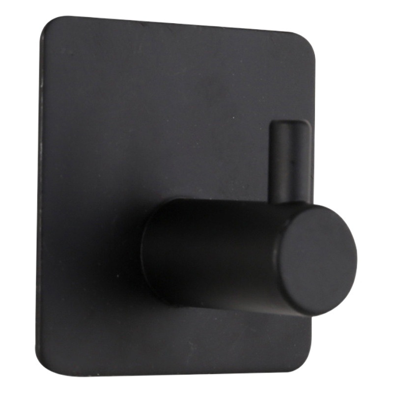 Amazon gancho de abrigo 304 gancho de acero inoxidable gancho adhesivo fuerte-puerta libre gancho de la capa trasera personalizado al por mayor