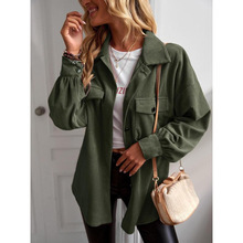 M 78577 Corduroy single-breasted shirt ��о�q���ſ��r�����u