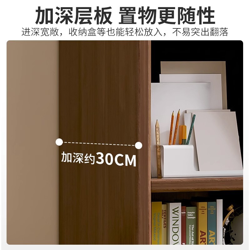 Estante de madera sólida estante de almacenamiento estante de piso simple estante de libros para niños estudiantes dormitorio doméstico sala de estar armario de almacenamiento multicapa