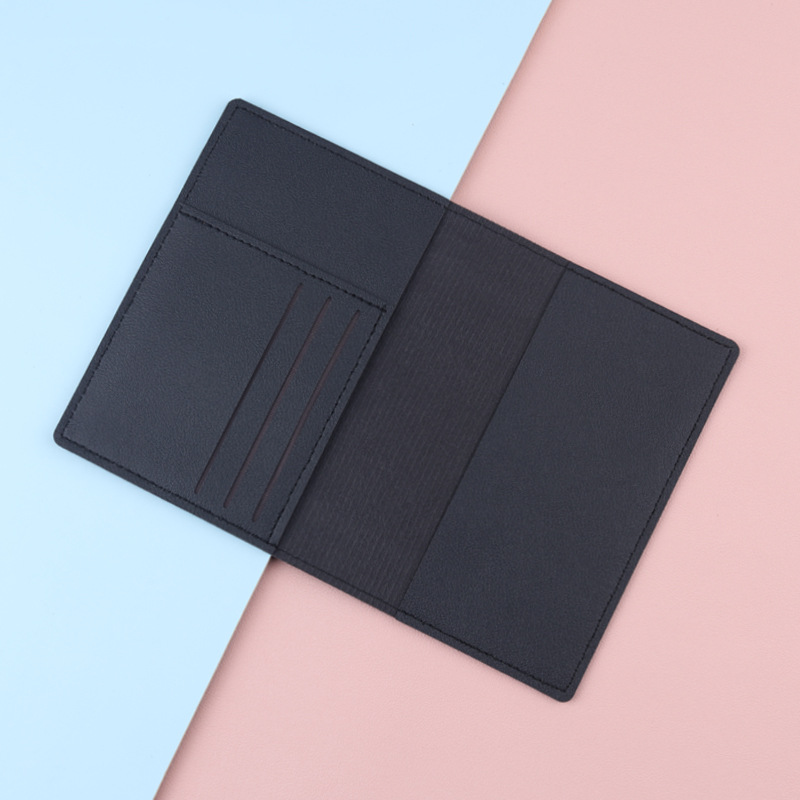 Pasaporte de pasaporte Bolso de pasaporte de cuero suave unisex, portatarjetas de máquina, portatarjetas, carnet de conducir, pasaporte multifuncional, pasaporte al por mayor