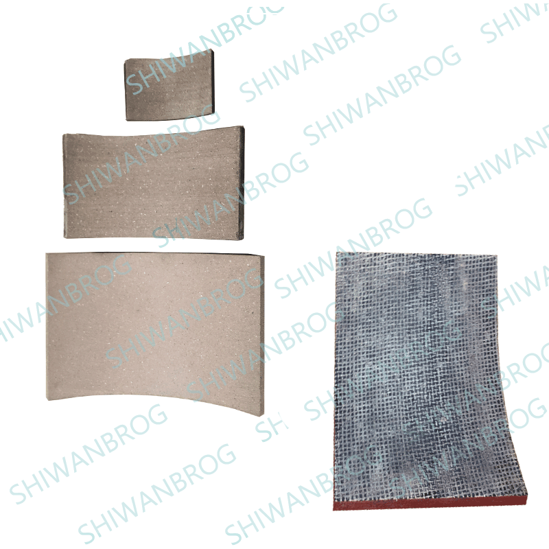 TE400【金儿箍】矿用防爆鼓式片 刹车带 制动蹄闸瓦块