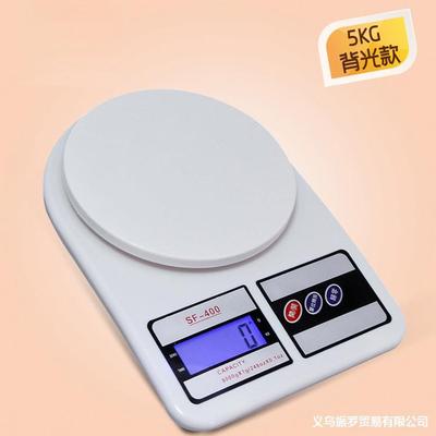 W 5KG Kitchen Scale SF400 kitchen Tray Electronic balance Backlight Electronic scale Love Full House baking tool