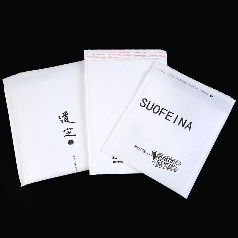 新款气泡不干胶裤子服装包装袋 快递自粘胶包装袋义乌厂家批发