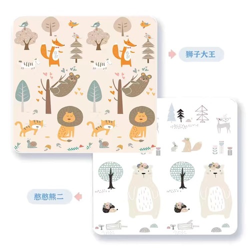 Super Large and Thick XPE Material Factory Wholesale Folding Crawling Mat 200cm*220cm*2cm Thick