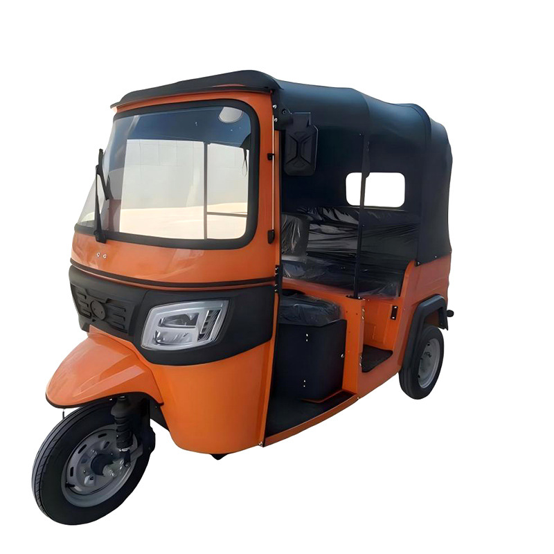 Triciclo de tres ruedas eléctrico de tres ruedas de viaje turístico con cabina de viaje de pasajeros