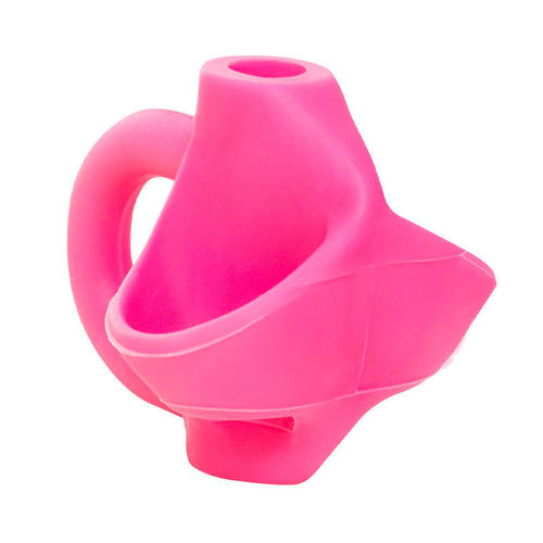 Children's silicone pen holder writing pen holder corrects grip posture primary school students' pen grip corrects three-finger pen holder wholesale