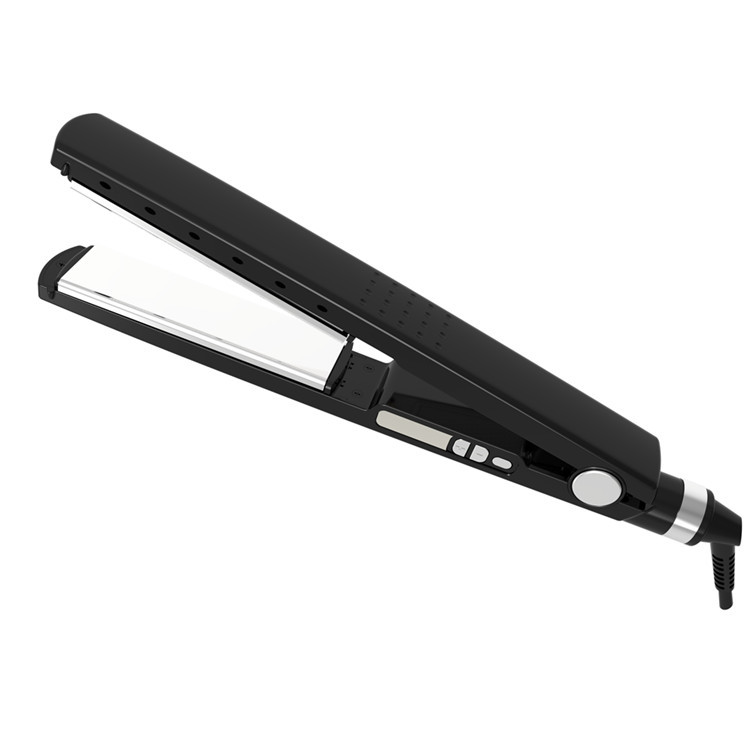 MESKY蓝色直发器钛5温控直发器1 3/4英寸宽板直发 器直发大版