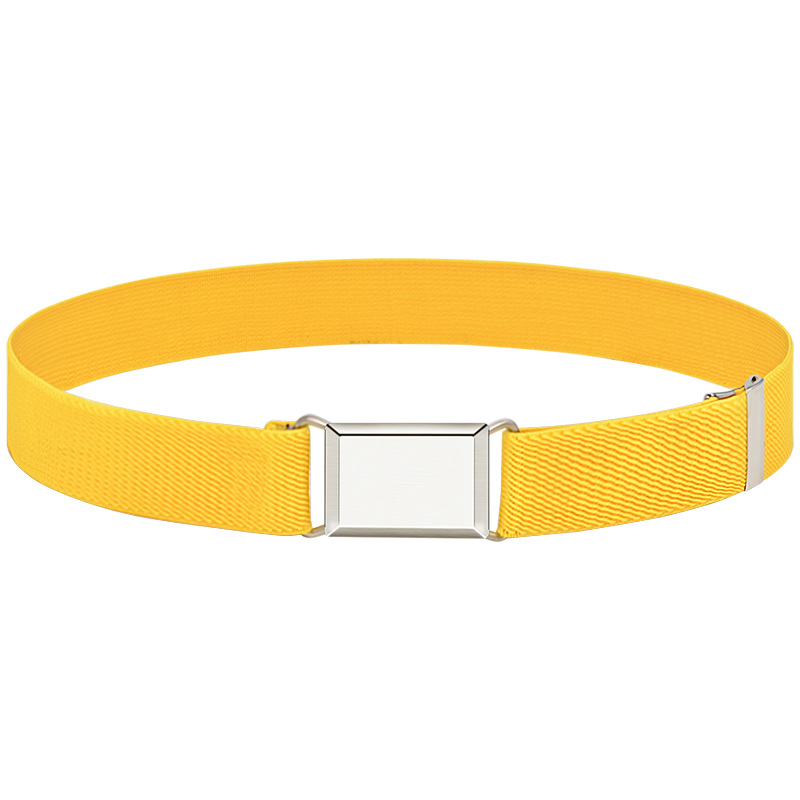 Cinturón elástico para niños hebilla colgante bebé niños y niñas cinturón pequeño al por mayor