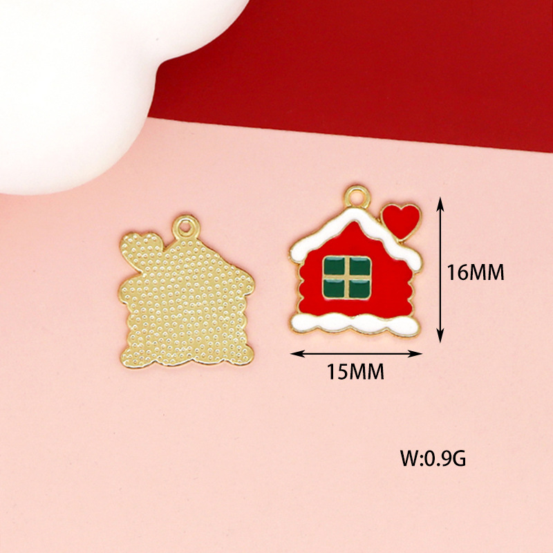 16g Weight Pendant Jewelry Making Type 14*19mm, 15*16mm, 18*18mm Jewelry Making Size DIY Jewelry Accessories Classification 10 PCS/Package Quantity Alloy Material Christmas Festival Bell, Snowman, Elk Pattern Enamel Design Cartoon Style, Cute Style 10 PCS/Package 14*19mm 15*16mm 18*18mm Alloy Bell Snowman Elk Pendant 14