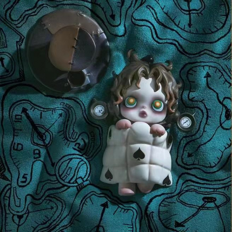 POPMART泡泡玛特盲盒SKULLPANDA平日奇境系列手办潮玩具桌面摆件|undefined