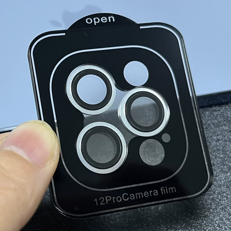 Camera Lens Protector (Apple) iPhone 17 / 17 Pro Max Compatible, Metal Ring, Geolocation Function