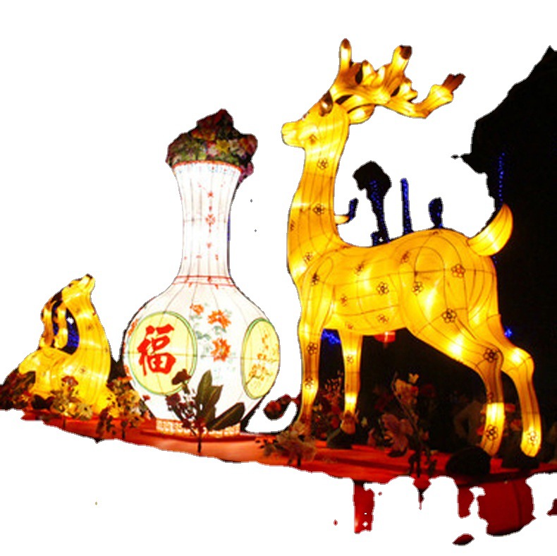 ��������ʥ��¹�����Ϻ������ù���װ�εƹ������ҵ�㳡С