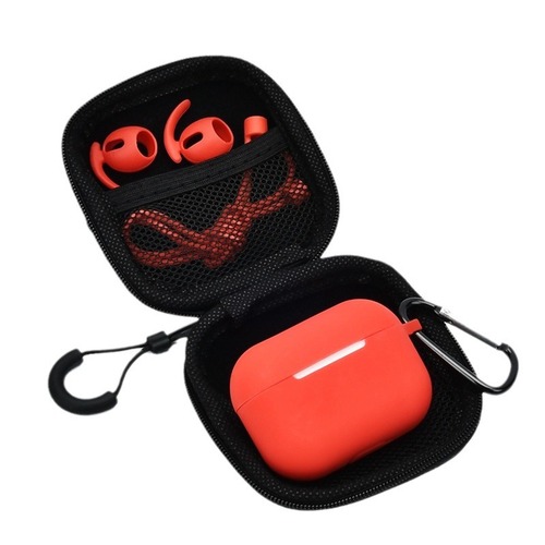 Suitable for airpodspro five-piece set Apple airpods 3 generation Bluetooth headset shell ear cap anti-lost rope protective cover