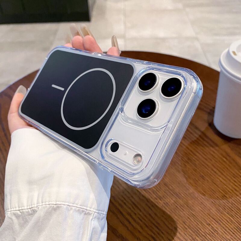 莱卡适用苹果17promax磁吸手机壳iPhone17简约17防摔保护套|undefined