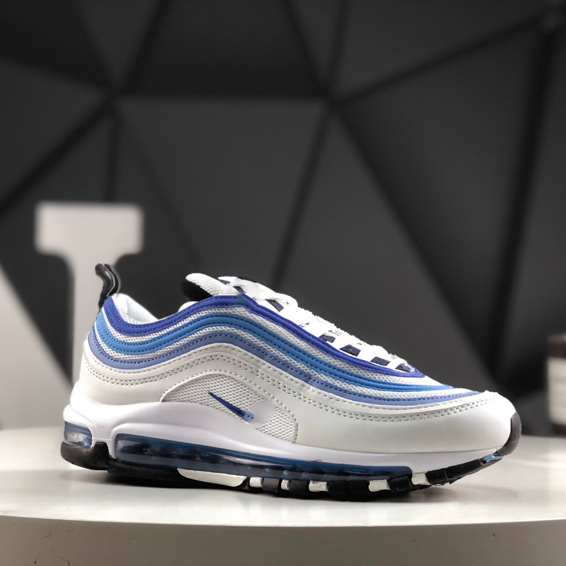 Pure original Max 97 retro bala reflectante cojín de aire zapatos para correr amortiguación transpirable todo fósforo ocio deportes zapatos de moda hombres y mujeres