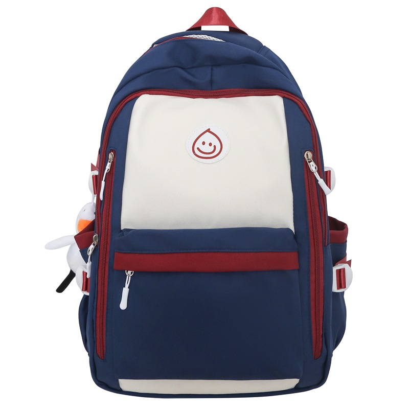 Mochila de hombro femenino sentido superior insfeng versión coreana de la mochila de estudiantes de secundaria y secundaria simple mochila de estudiantes universitarias
