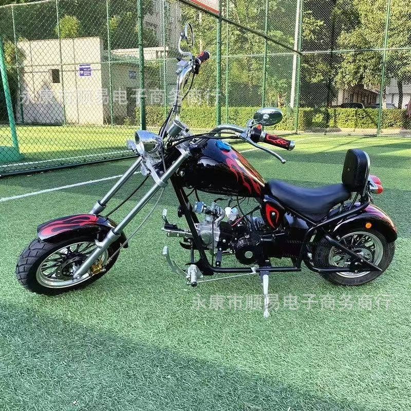 Harley Prince Motorcycle 125Cc Adult Scooter Personalized Retro Scooter Women's Street Bike Off-Road Motorcycle