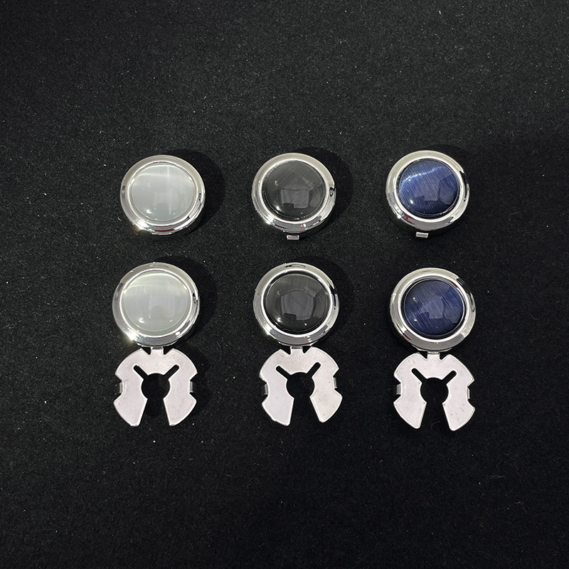 Q切边工厂直供西装法式袖扣高档翻盖猫眼石纽扣盒子简约cufflinks