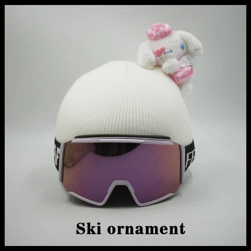 Ski Helmet Cover Cinnamoroll Windproof Winter Warm Hat Handmade
