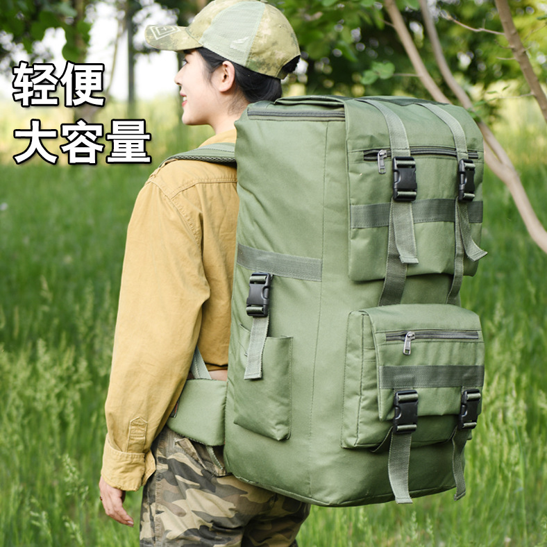Capacious sports luggage backpack for traveling for men and women to…