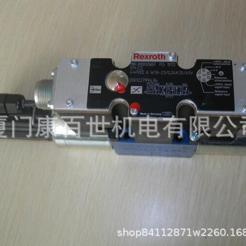 R900900987 4WRAE6W30-2X/G24N9K31/A1V力士乐REXROTH电磁换向阀