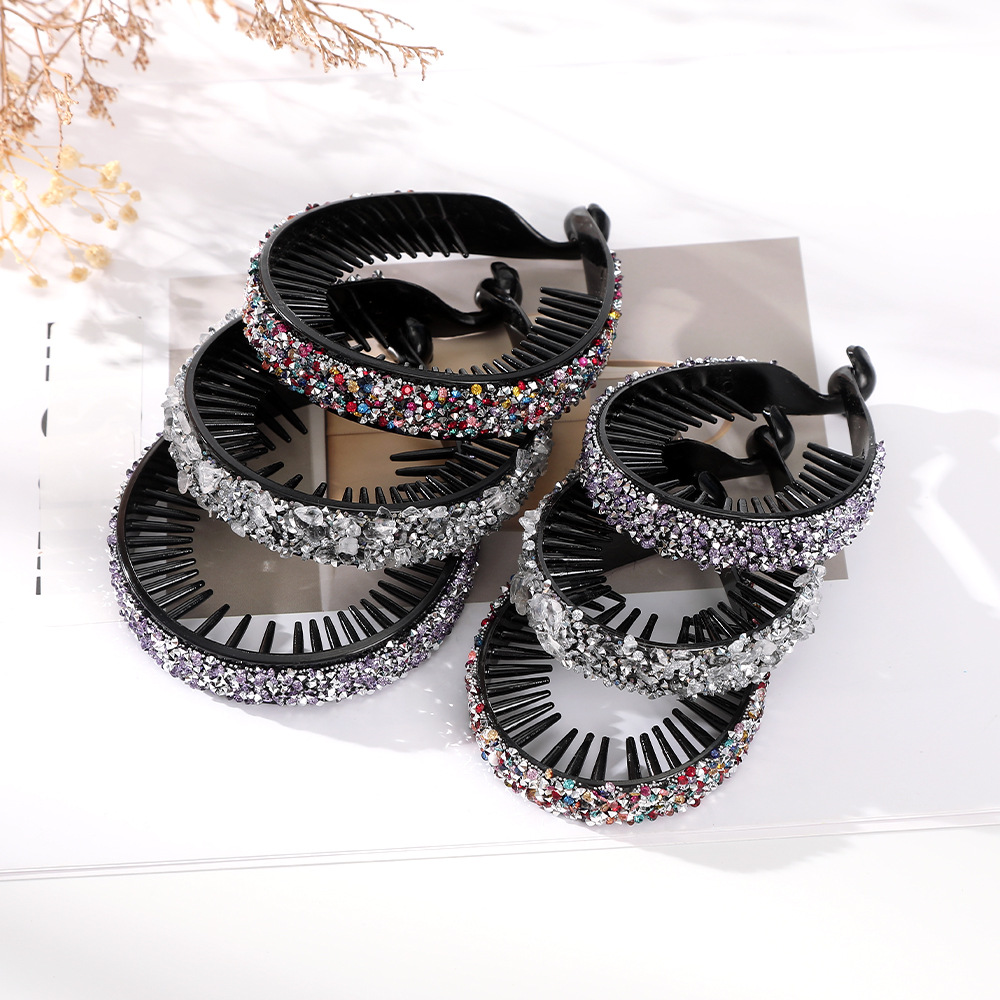 35g Weight Insert comb Hair Accessories Type 1 Piece Quantity Holiday, Street Occasion Plastic Material Geometric Pattern All Seasons Season Women's Gender Retro, Classic Style Style Retro Classic Style Women's Geometric Plastic Insert Comb 3