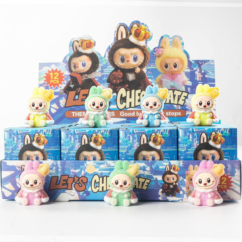 ラブブワンピースオーナメントラブブバブルマート子供のおもちゃトレンディなおもちゃ人形ハンドフィギュアブラインドバッグブラインドボックス|undefined