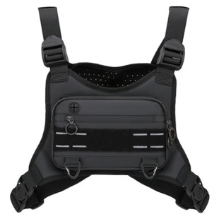 In-Stock Cross-Border New Outdoor Sports Chest Bag Tactical Training Morning Run Vest Lightweight Running Bag Vest Chest Bag