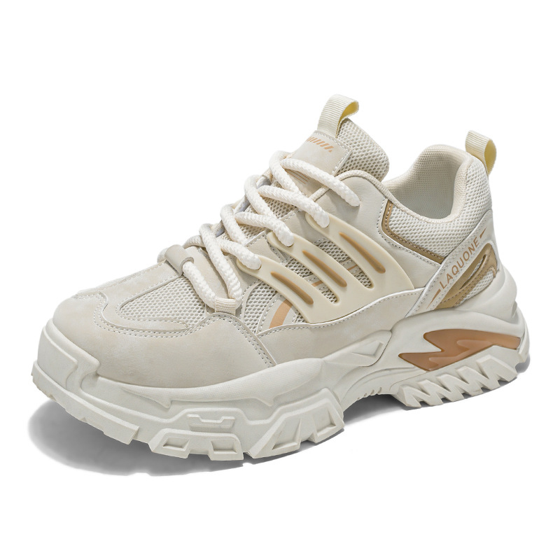 Zapatos de verano para hombre, zapatos deportivos de malla transpirables para papá, zapatos casuales para adolescentes, tendencia de los hombres, zapatos de plataforma de todo fósforo, hombres