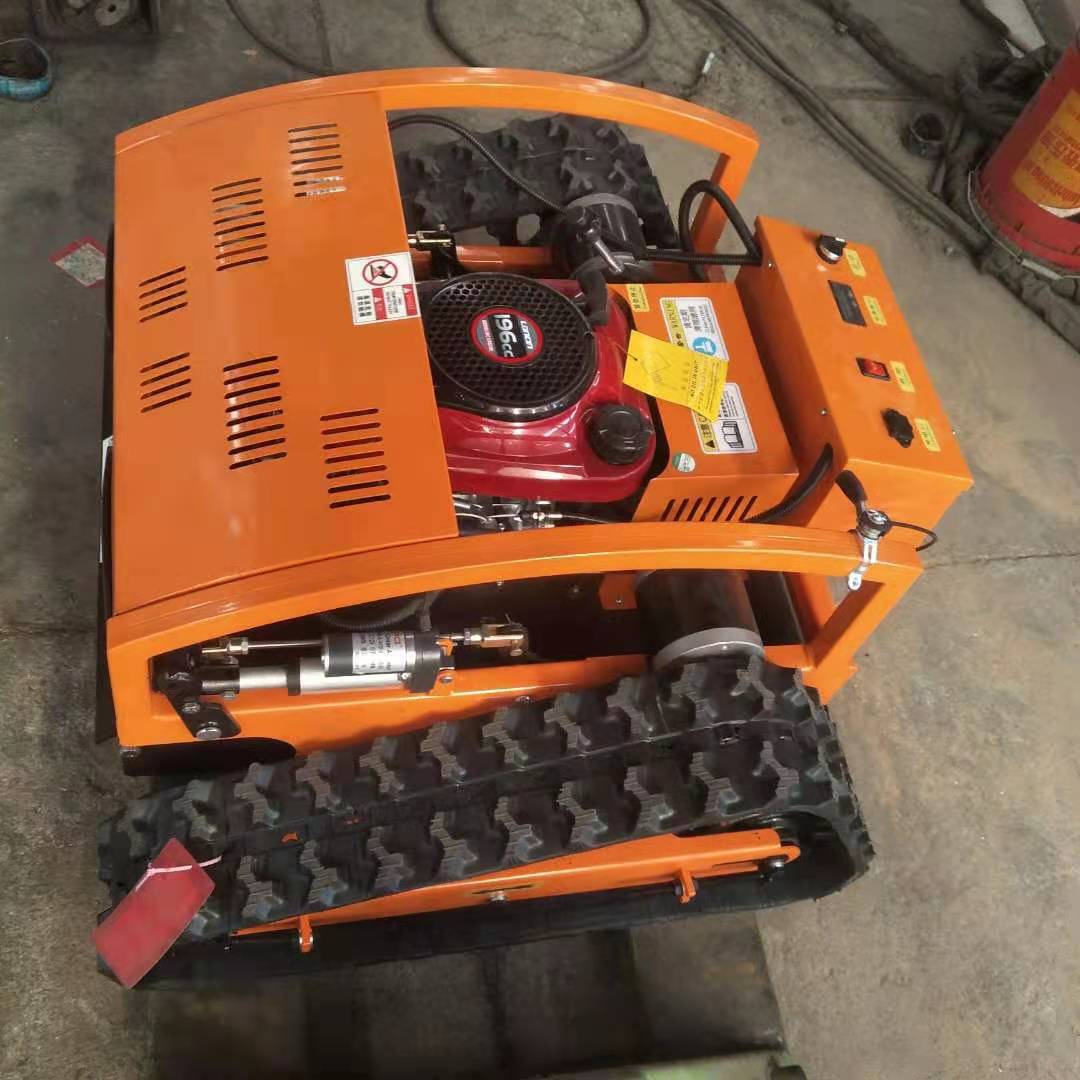 小型农用遥控履带割草机  果园园林草坪修草机堤坡杂草剪草机现货