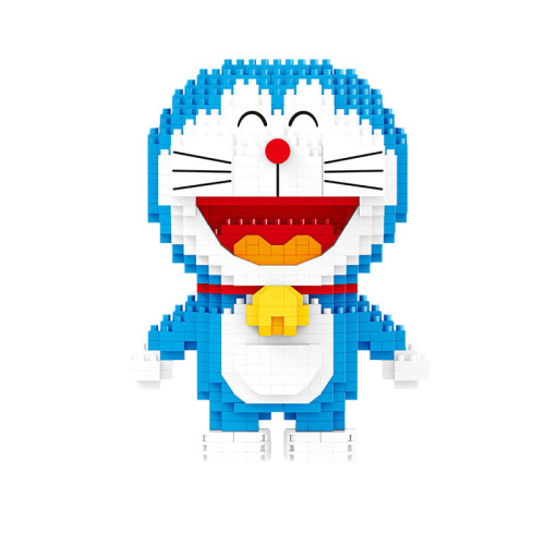 [Wholesale Dropshipping] Beledi Doraemon Series Toy Ornaments Girls Gifts Christmas Micro Particle Building Blocks