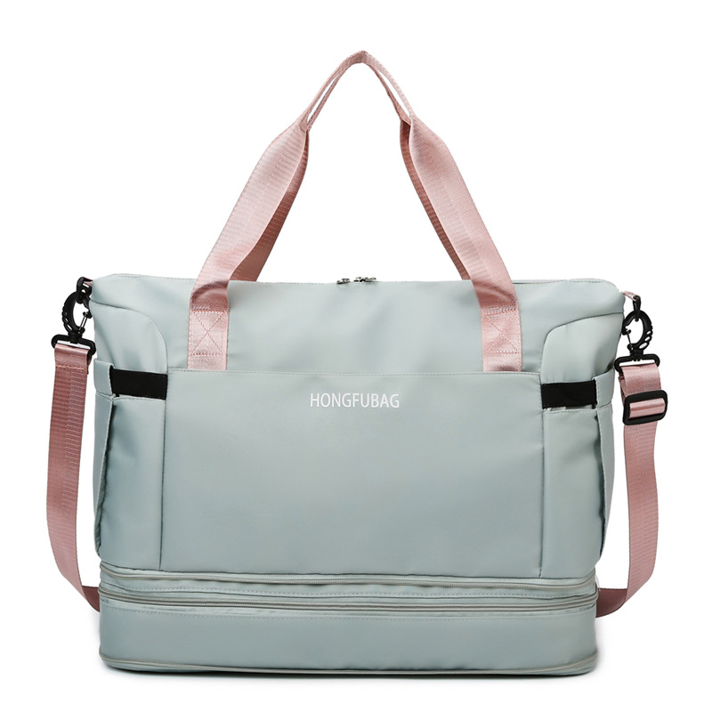 Bolsa de yoga expandible de gran capacidad, bolsa de viaje de mujer, bolsa deportiva casual simple, bolsa de ejercicios de negocios, bolsa de equipaje universal