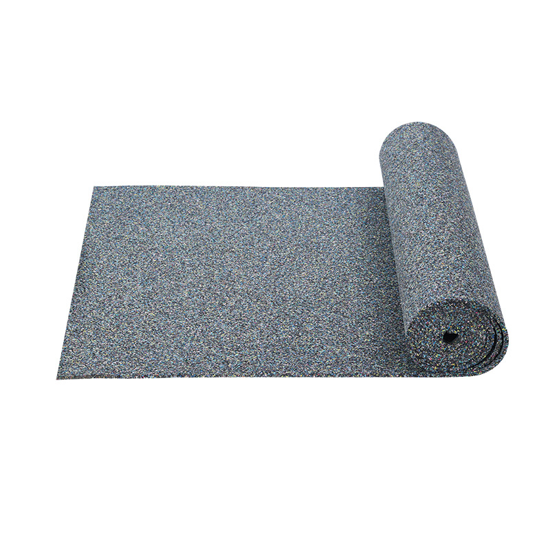 室内隔音卷材 浮筑楼板隔音减震材料写字楼防潮静音橡胶隔音卷材