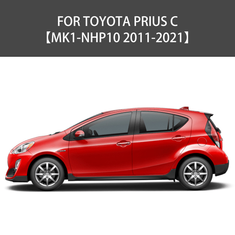 Suitable for Toyota Prius C Window rain shield rain visor rain eyebrow Prius C Window visor