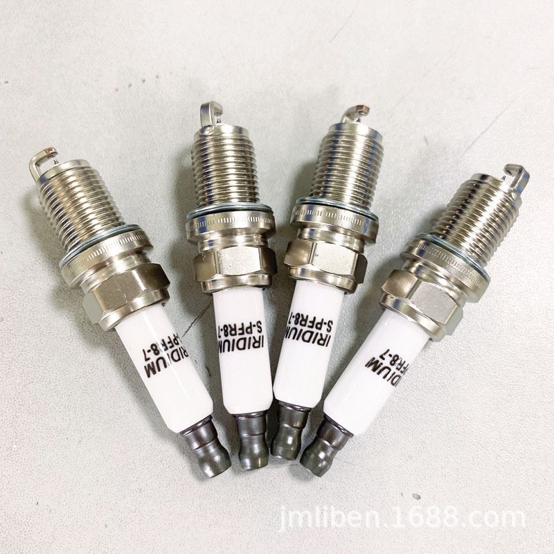 Double Iridium Gold Spark Plug Parts for Cars and Motorcycles, Engine Parts for Great Wall, Changan, Tiida, Jinbei, Dongfeng, Haval, Trumpchi