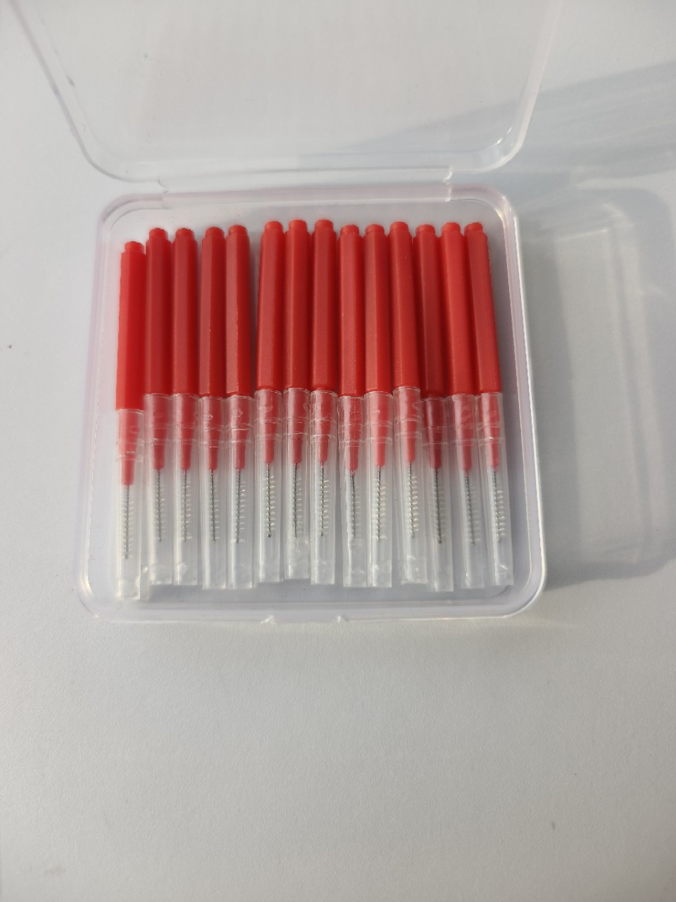40支盒装牙缝刷齿间刷铅笔型牙缝刷清洁牙齿缝隙牙套缝工厂批发