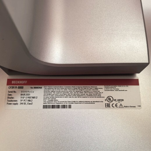 Touch screen BECKHOFF Germany BECKHOFF CP4718-0040 CP4721-0040 CP4724-0040