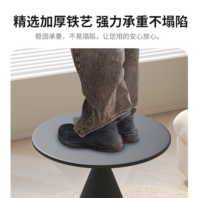 ベッドサイドテーブル小型寝室ベッドサイドキャビネットシンプルモダンベッドサイドテーブルリビングソファサイド黒い内装