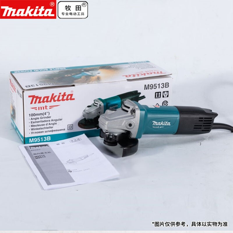 Mujer angular Makeda 850W cortador afilador angular 100mm herramienta eléctrica M9513 M