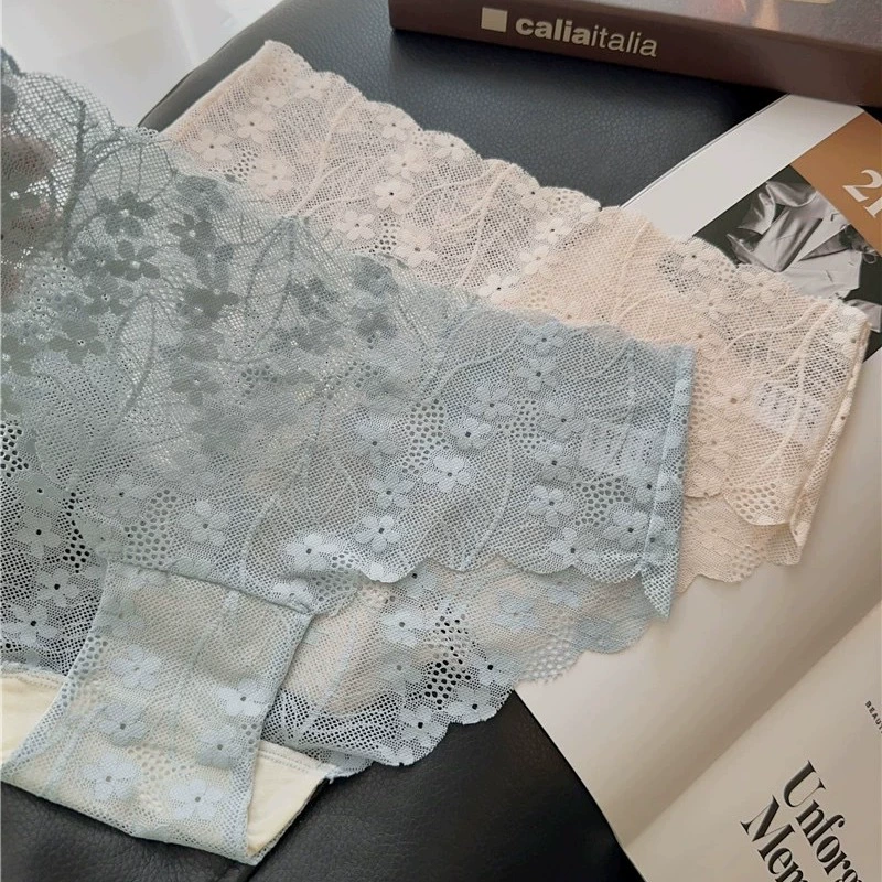  Sexy quick dry lace pants, thin breathable harness, shorts, trousers, french style