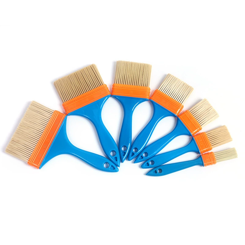 Plastic brush, nylon paint