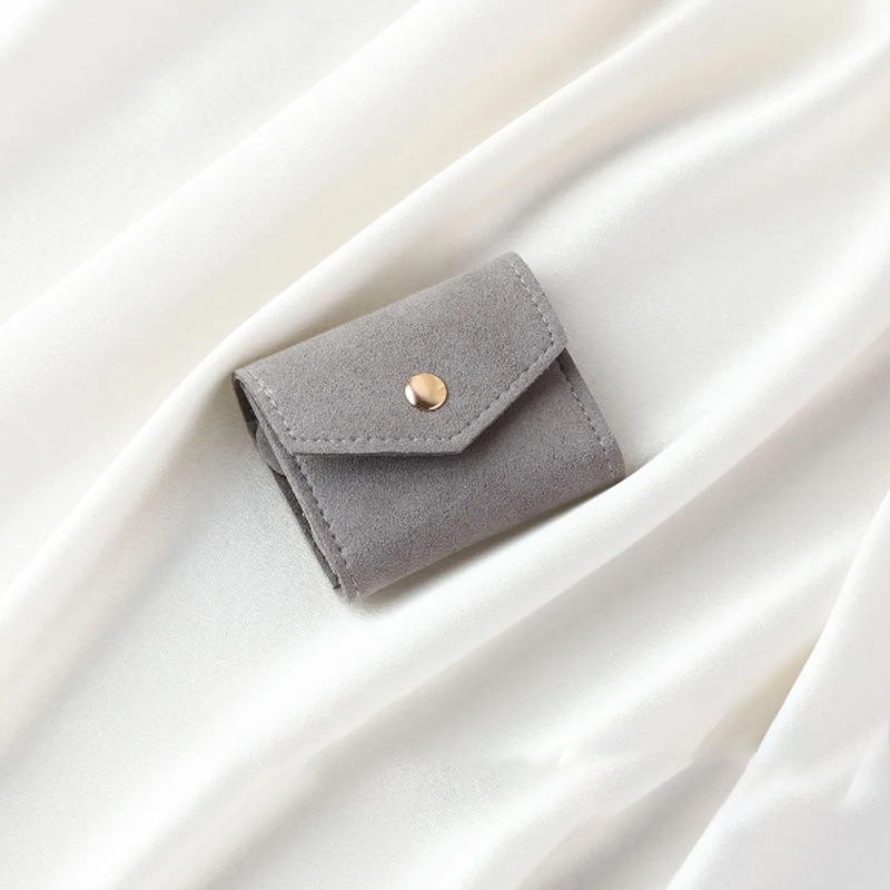50g Weight Jewelry Packaging Bags Classification Daily Occasion Pu Leather Material Solid Color Pattern Casual Style Pu Leather Casual Daily Solid Color Jewelry Packaging Bags 7