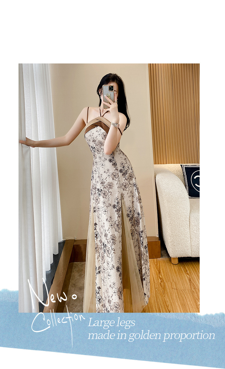 C2826 1300K ÁO HAI DÂY NỮ DONTDHI SEXY GỢI CẢM SEXY MÙA HÈ HỌA TIẾT HOA HAI DÂY HỞ VAI THỜI TRANG NỮ G04 SẢN PHẨM MỚI