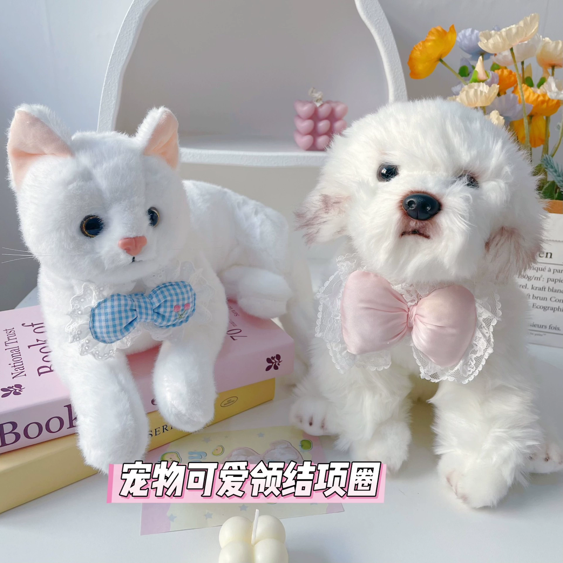 Домашние животные кошки лук ошейник собака Регулируемый ошейник милый маленький и маленький собачий шейный ошейник украшения